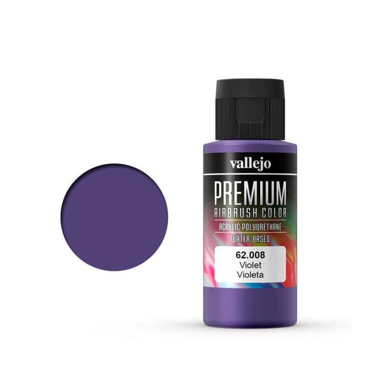 Vallejo Premium Color Violet 60ml – 62.008