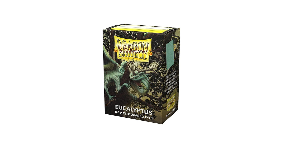 Dragon Shield - Dual Matte Standard Size Sleeves 100pk - Eucalyptus