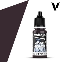 Vallejo Model Color AV Vallejo Model Color - Black Violet 70.751 18 ml