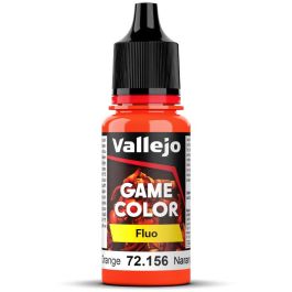 Vallejo Game Color Fluo - Fluorescent Orange 18 ml