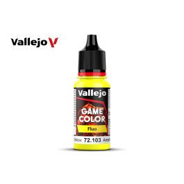 Vallejo Game Color Fluo Yellow 18 ml