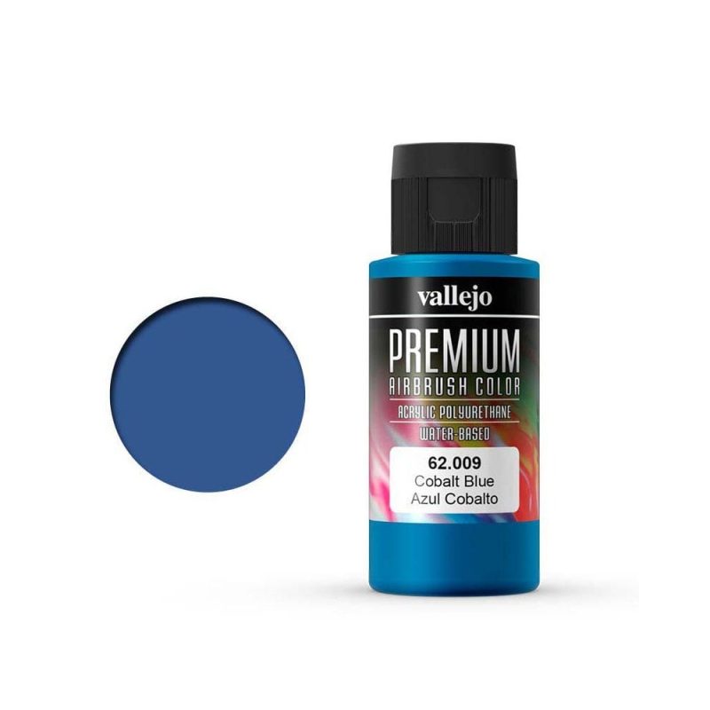 Vallejo Premium Color Cobalt Blue 60ml – 62.009