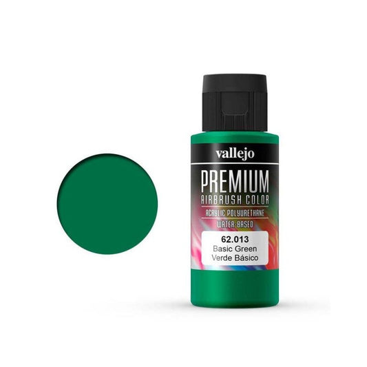 Vallejo Premium Color Basic Green 60ml – 62.013