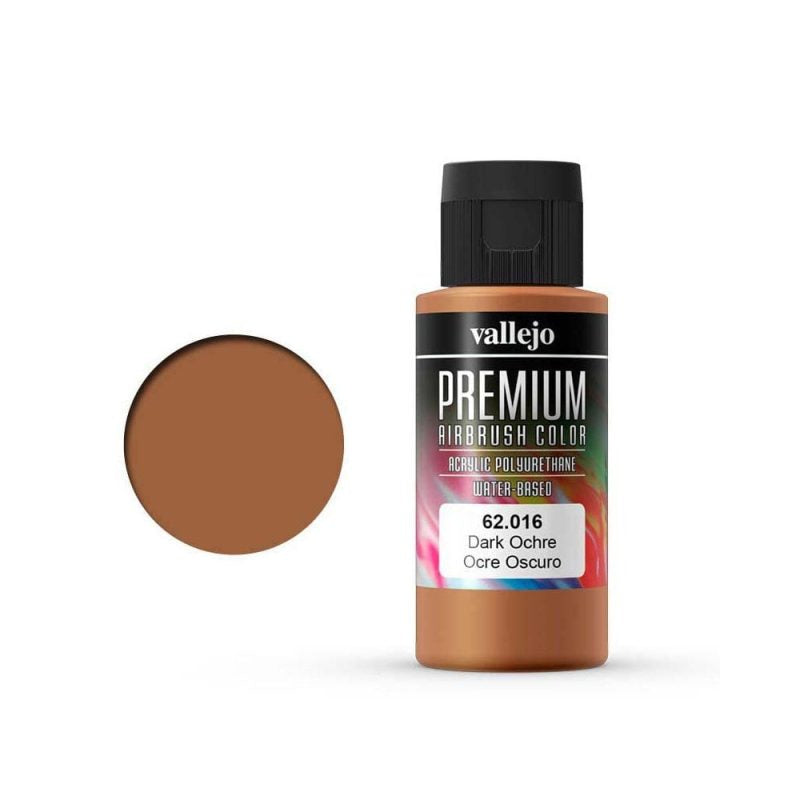 Vallejo Premium Color Dark Ochre 60ml – 62.016