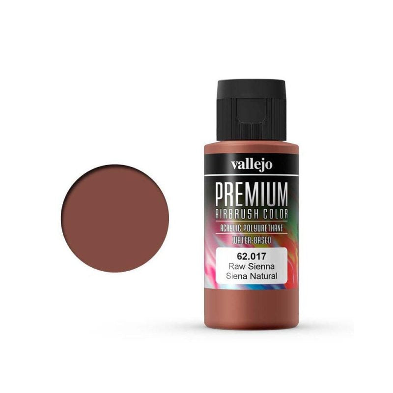 Vallejo Premium Color Raw Sienna 60ml – 62.017