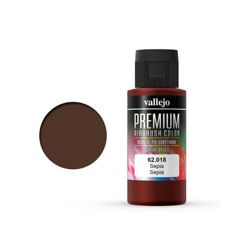 Vallejo Premium Color Sepia 60ml – 62.018
