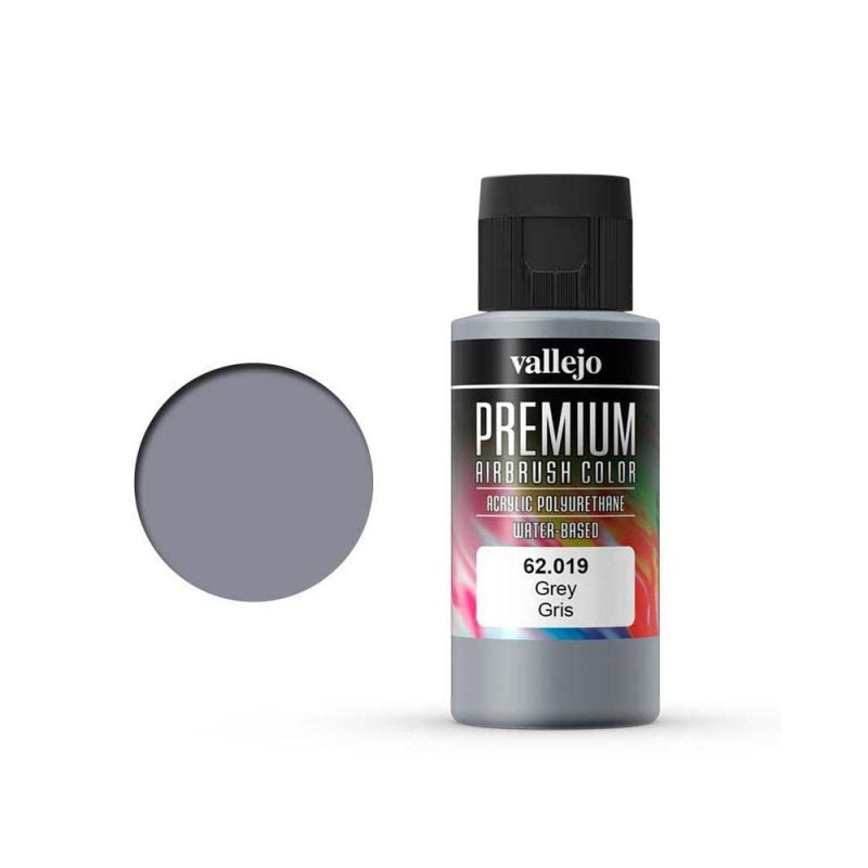 Vallejo Premium Color Grey 60ml – 62.019