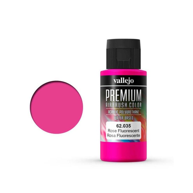 Vallejo Premium Color Rose Fluorescent 60ml – 62.035
