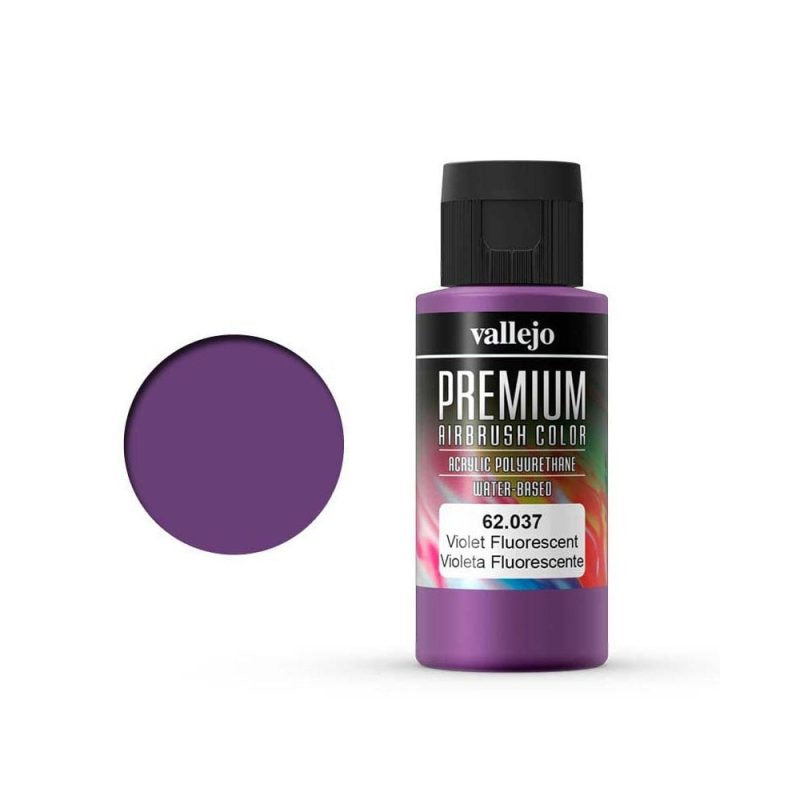 Vallejo Premium Color Violet Fluorescent 60ml – 62.037