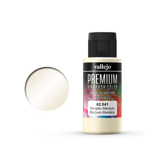 Vallejo Premium Color Metallic Medium 60ml – 62.041