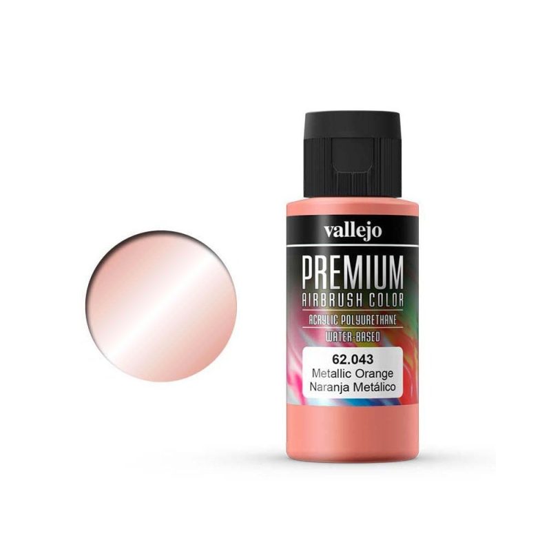 Vallejo Premium Color Metallic Orange 60ml – 62.043
