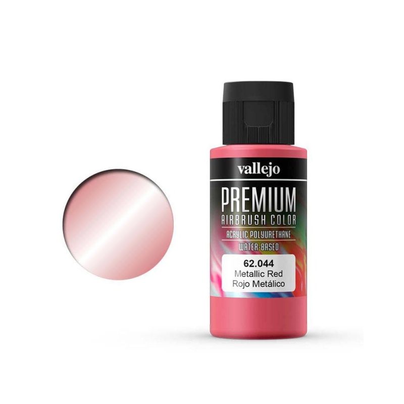 Vallejo Premium Color Metallic Red 60ml – 62.044