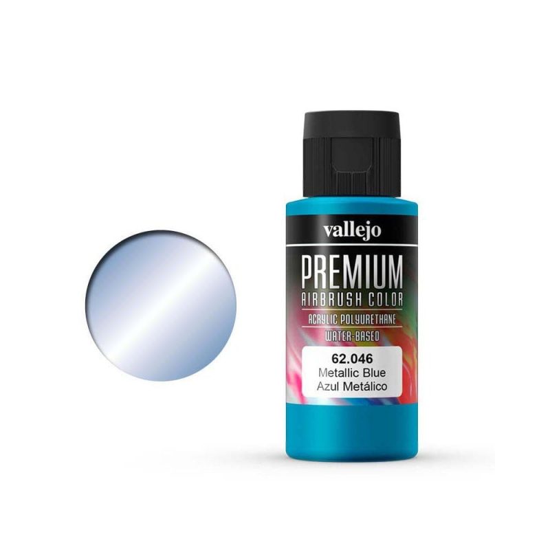 Vallejo Premium Color Metallic Blue 60ml – 62.046