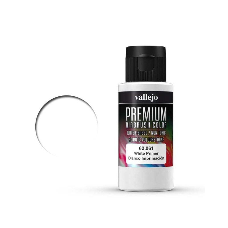 Vallejo Premium Color White Primer 60ml – 62.061