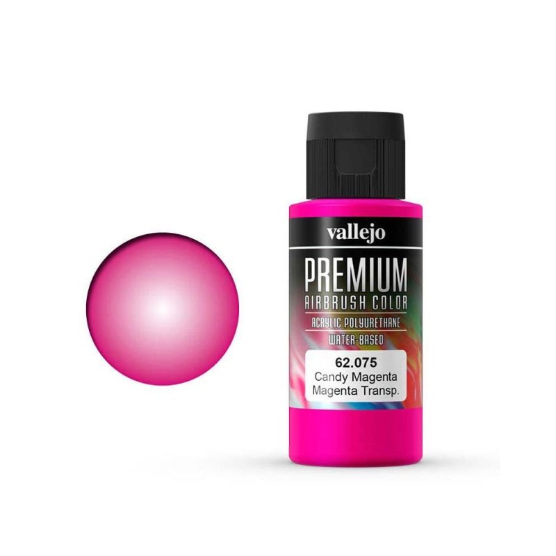 Vallejo Premium Color Candy Magenta 60ml – 62.075