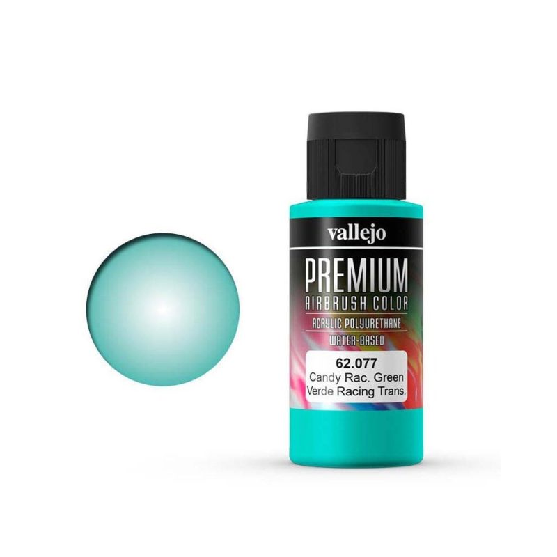 Vallejo Premium Color Candy Racing Green 60ml – 62.077
