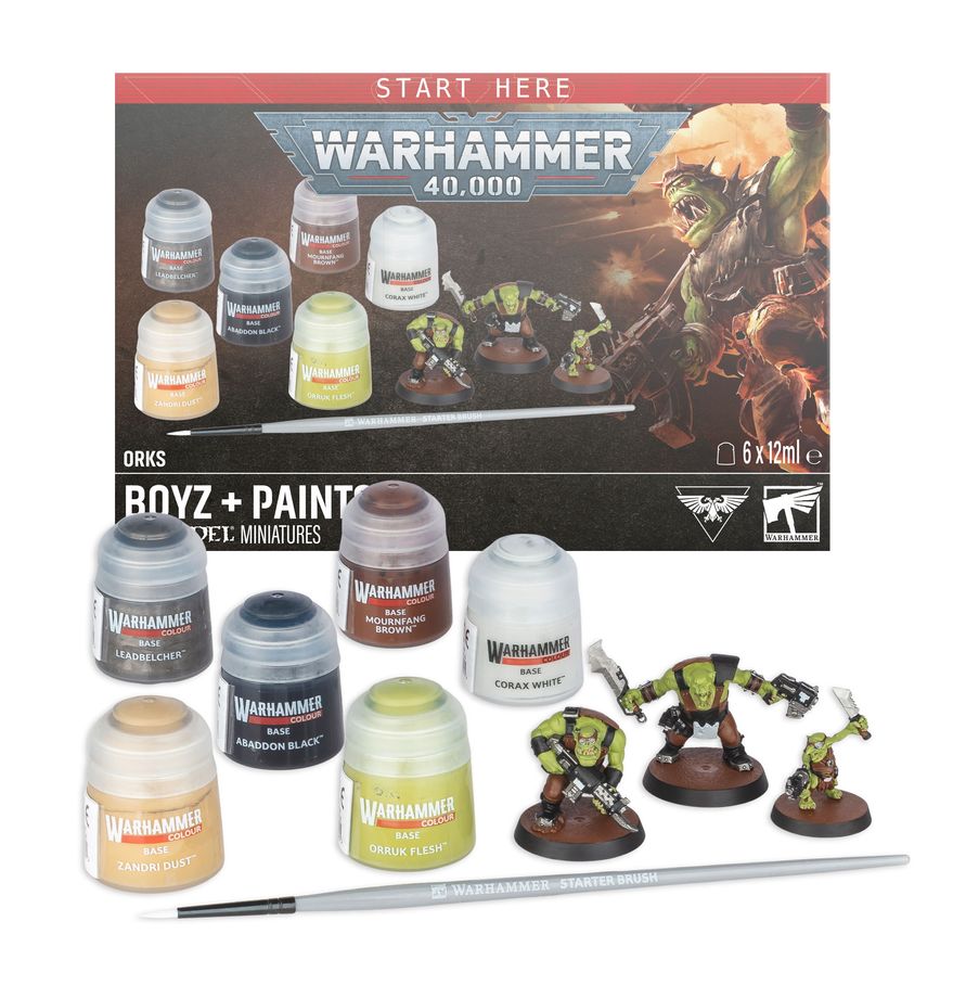 ORKS + PAINTS (PRE-ORDER 25/07/2026)