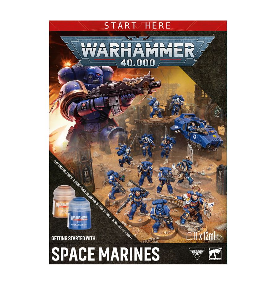 GETTING STARTED WITH SPACE MARINES (PRE-ORDER 25/07/2026)