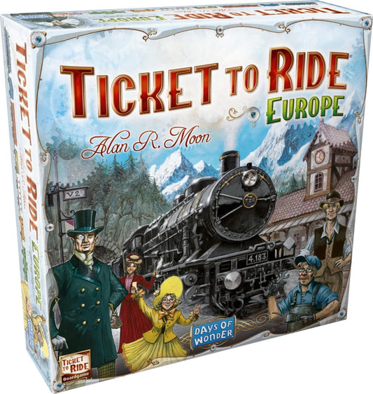 Ticket To Ride Europe Board Game