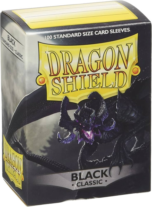 Dragon Shield Classic Standard Size Sleeves (100pk) - Black