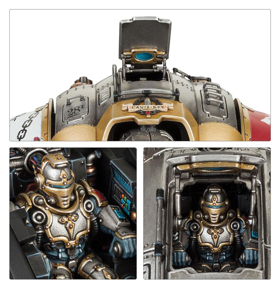 IMPERIAL KNIGHTS: KNIGHT PRECEPTOR/CANIS REX