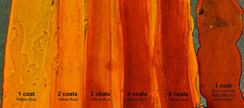 Dirty Down Yellow Rust Effect - 25ml