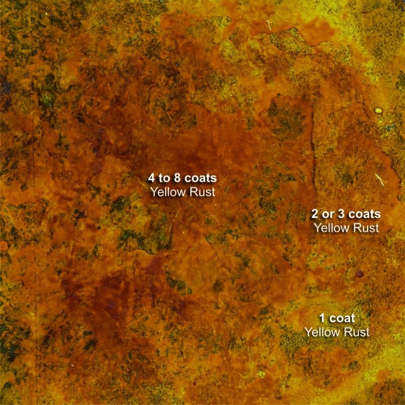 Dirty Down Yellow Rust Effect - 25ml