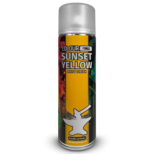 Colour Forge Sunset Yellow Matt Finish