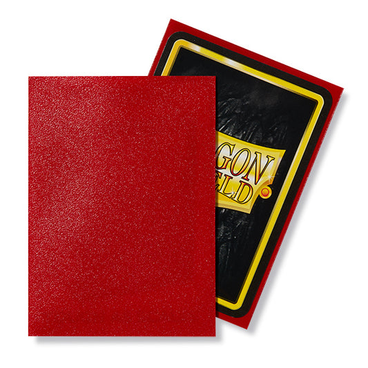 Dragon Shield - Matte Standard Size Sleeves 100pk - Ruby
