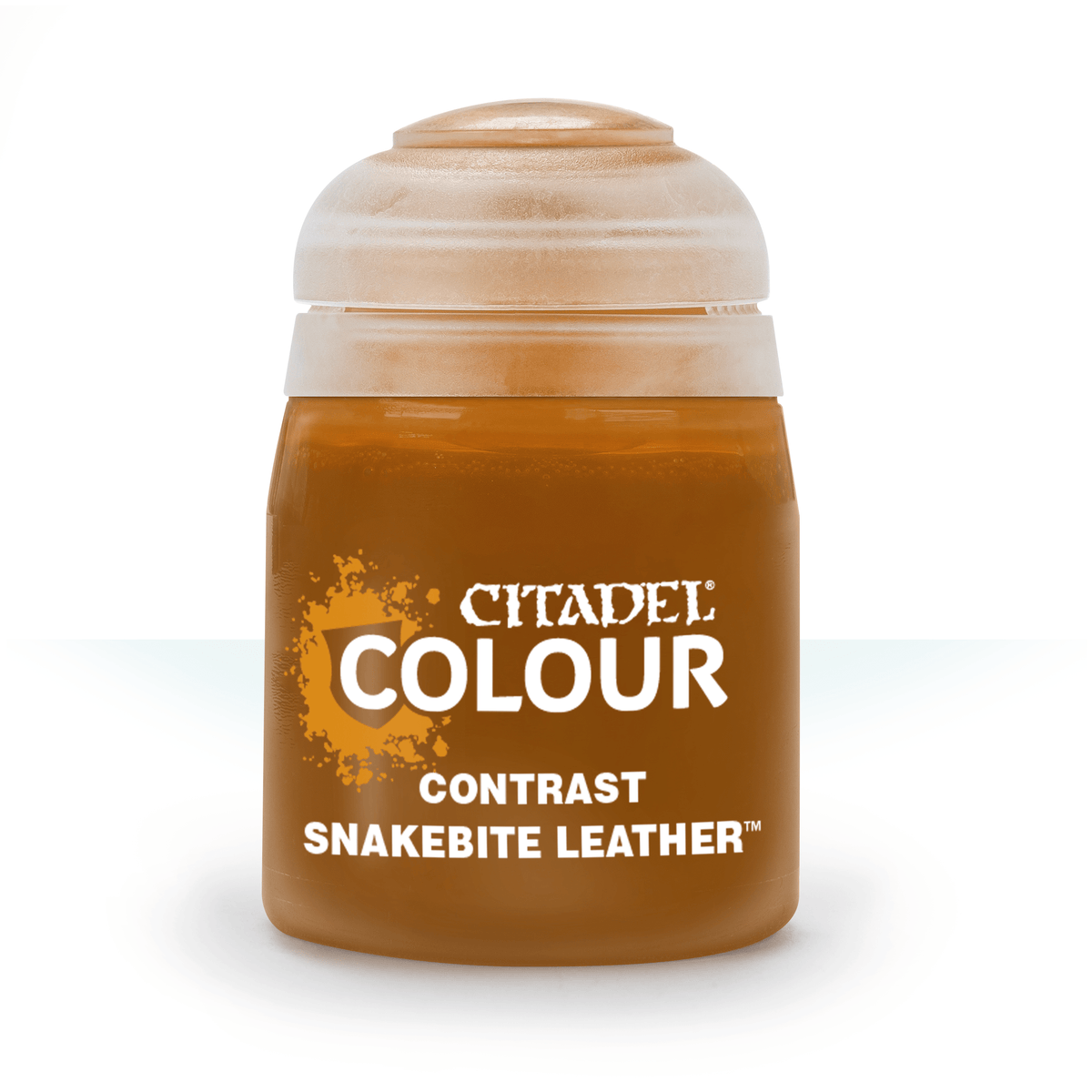 Citadel Contrast Snakebite Leather paint pot