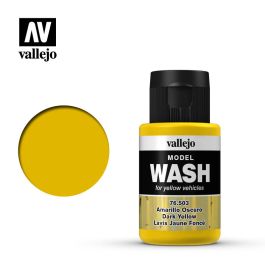 Vallejo Model Wash Dark Yellow 35 ml