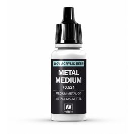 Vallejo Model Color Metal Medium 18 ml