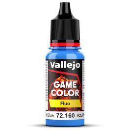 Vallejo Game Color Fluo - Fluorescent Blue 18 ml