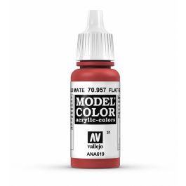 Vallejo Model Color Flat Red 18 ml
