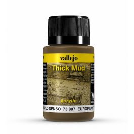 Vallejo Weathering Effects European Thick Mud 40 ml