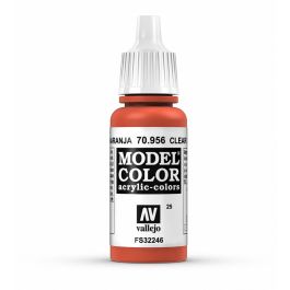 Vallejo Model Color Clear Orange 18 ml