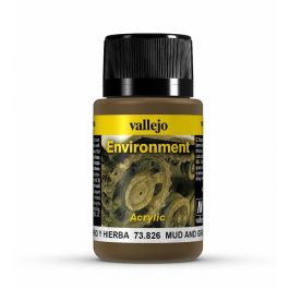 Vallejo Weathering Effects Mud and Grass Effect 40 ml