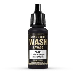 Vallejo Washes Black 18 ml
