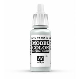 Vallejo Model Color Metallic Silver 18 ml