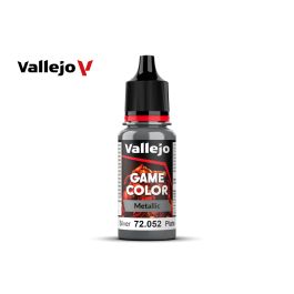 Vallejo Game Color Metallic Silver 18 ml