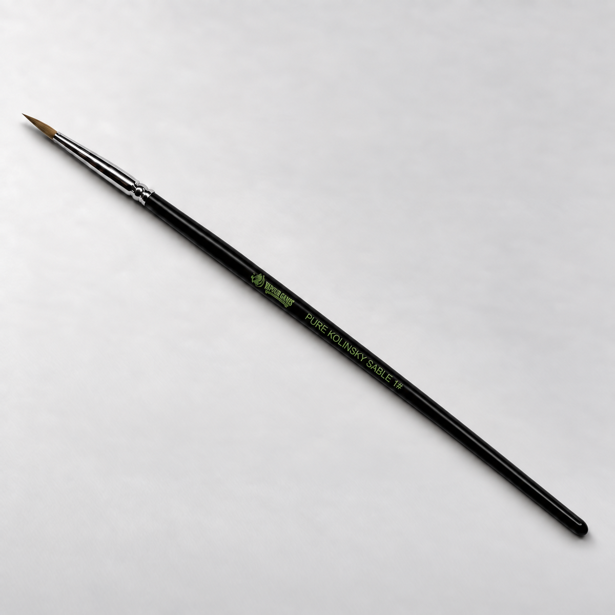 Vapour Games Pure Kolinsky Sable size 1 miniature painting brush