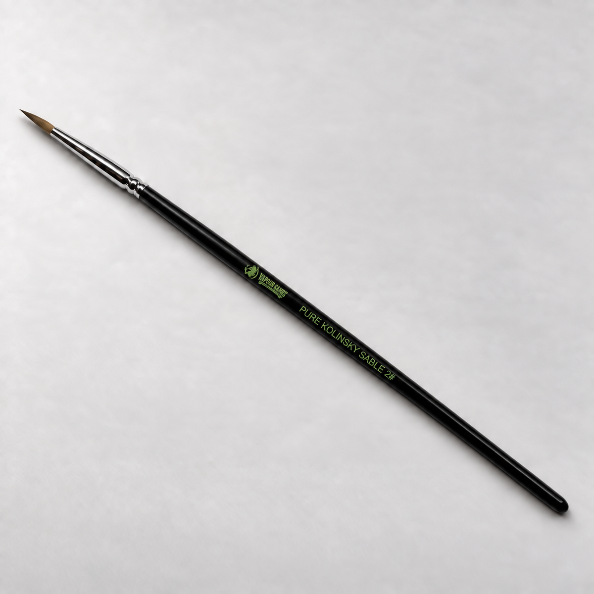 Vapour Games Pure Kolinsky Sable size 2 miniature painting brush